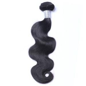 Natural Black Pervuvian Body Wave Human Hair Weaving