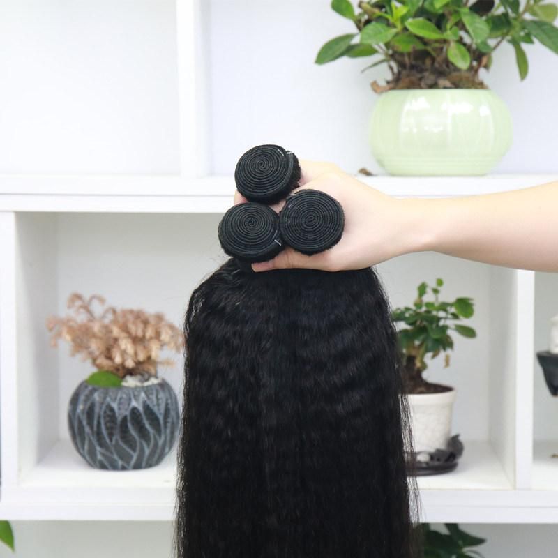 Raw Brazilian Hair Bundles Human Virgin Kinky Straight Brazilian Hair