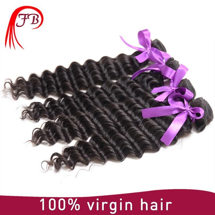 Cheap Prices Human Hair Extensions Indian Deep Wave 100% Remy Hair