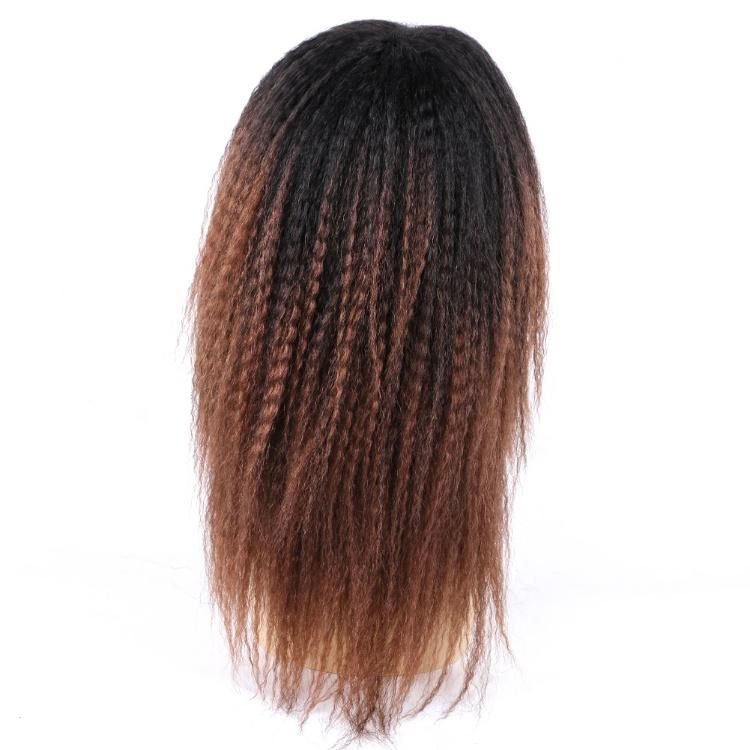 Wholesale Afro Kinky Yaki Straight Synthetic Hair Wigs