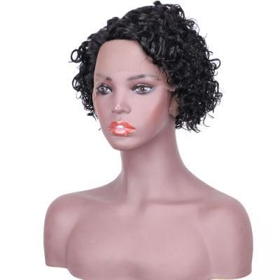 Brazilian Malaysian Deep Wave Short Lace Front Human Hair Wigs Bob Afro Kinky Curly Frontal Wig Blonde Water Wave for Black Women Blonde