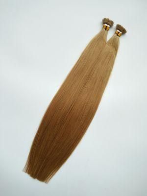 Top Quality Keratin Pre-Bonded Flat Tip Hair Extension Fusion Hair Weaving