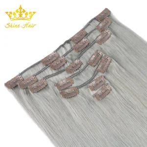 Wholesale 100% Virgin Human Clip Hair of Extension