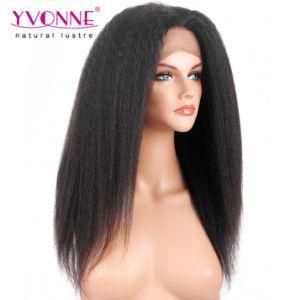 Yvonne Brazilian Hair 360 Lace Wig Kinky Straight with Baby Hair