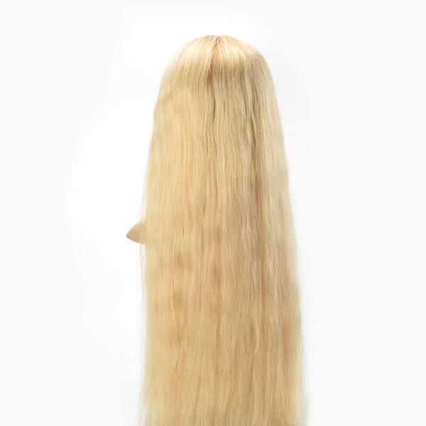 Full French Lace Wig Silk Top Long Human Virgin Hair Women Hair Systems