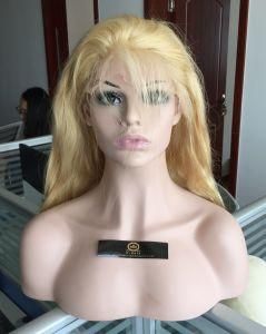 Wholesale Straight Peruvian/Brazilian Human Hair of 613 Blond Body Wave Full Lace Wig
