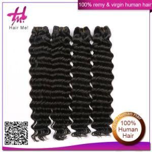 Remy Peruvian Hair Deep Wave Unprocessed Natural Color Hair Extension Human Hair