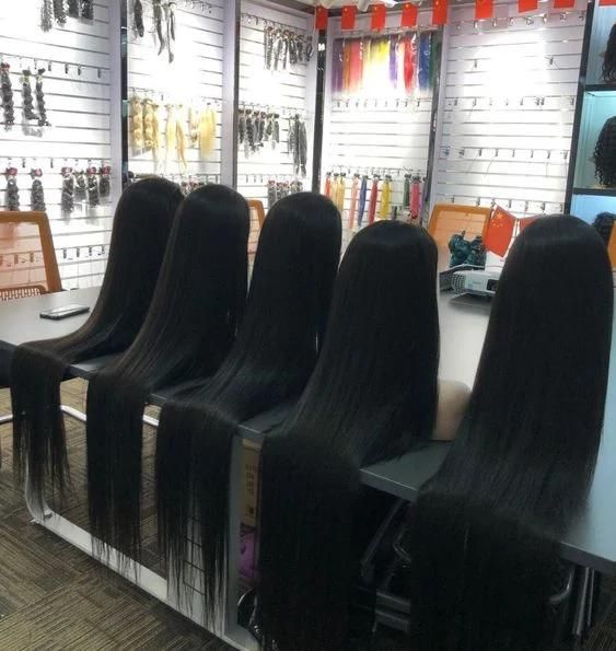 Lace Front Human Hair Wigs Unprocessed Raw Indian Human Hair Wigs Straight Black