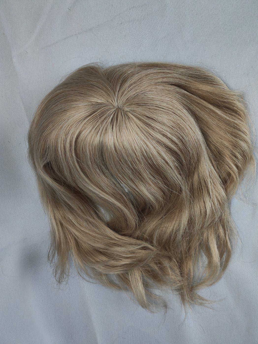 2022 Most Popular Fine Welded Mono Human Hair Wig Made of Human Remy Hair