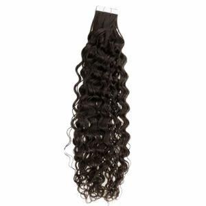 Deep Wave Tape in Real Human Hair Extensions