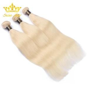Top Grade Brazilian Blonde Human Hair Weft of Straight #613 Bundles Hair Extensions