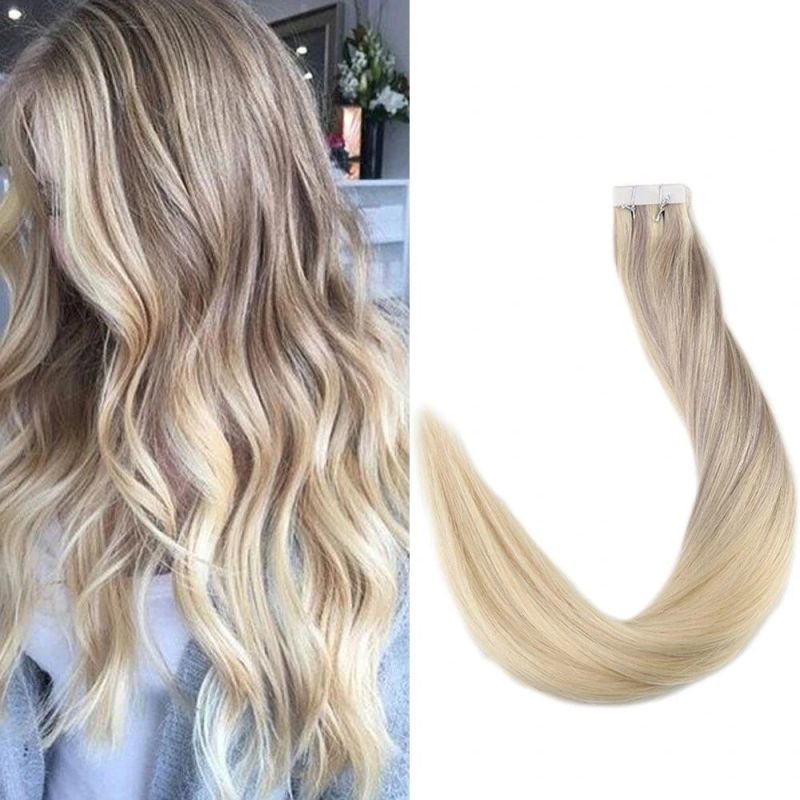 Human Hair Extension Virgin Hair Tape Extension