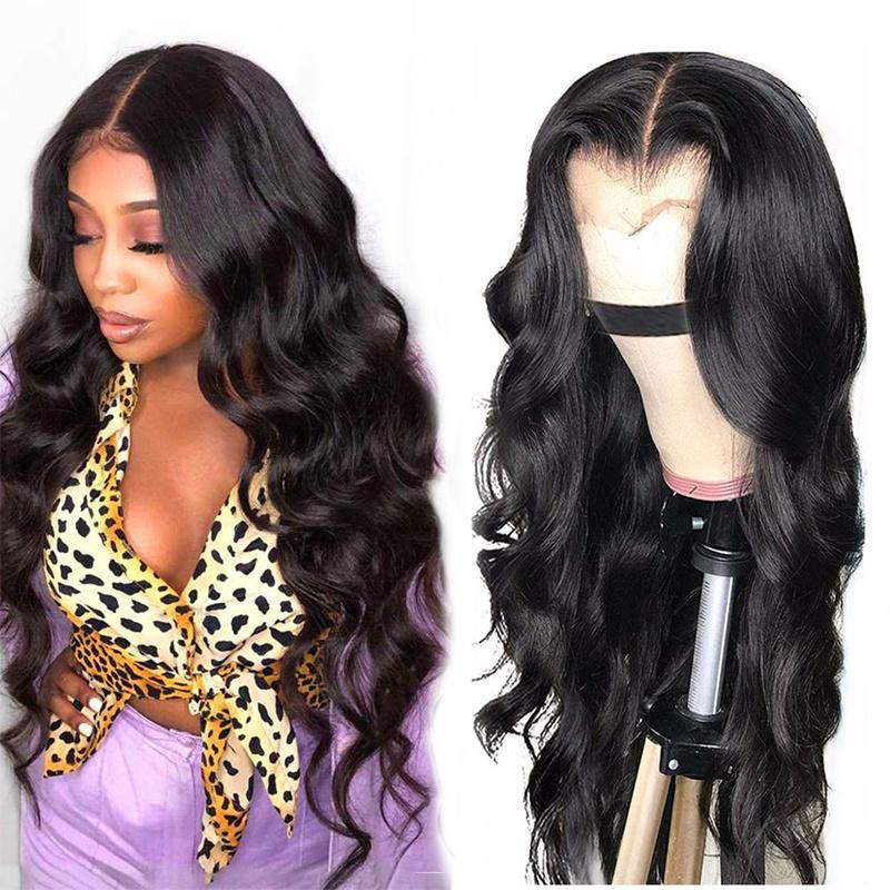 Cheap Wholesale Hair Wigs Human Lace Front Closure Body Wave Full Virgin Brazilian Cuticle Aligned Lace Closure Human Hair Wig