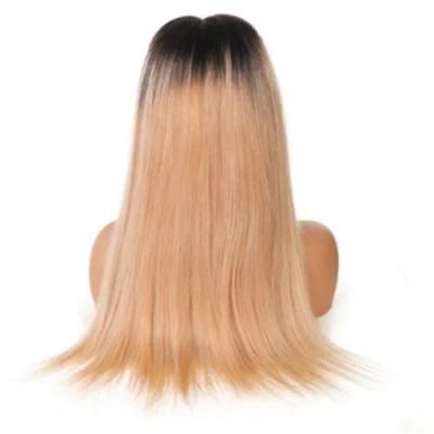 16 Inch Long Highlight 13X4 Lace Front Human Hair Wig for Women