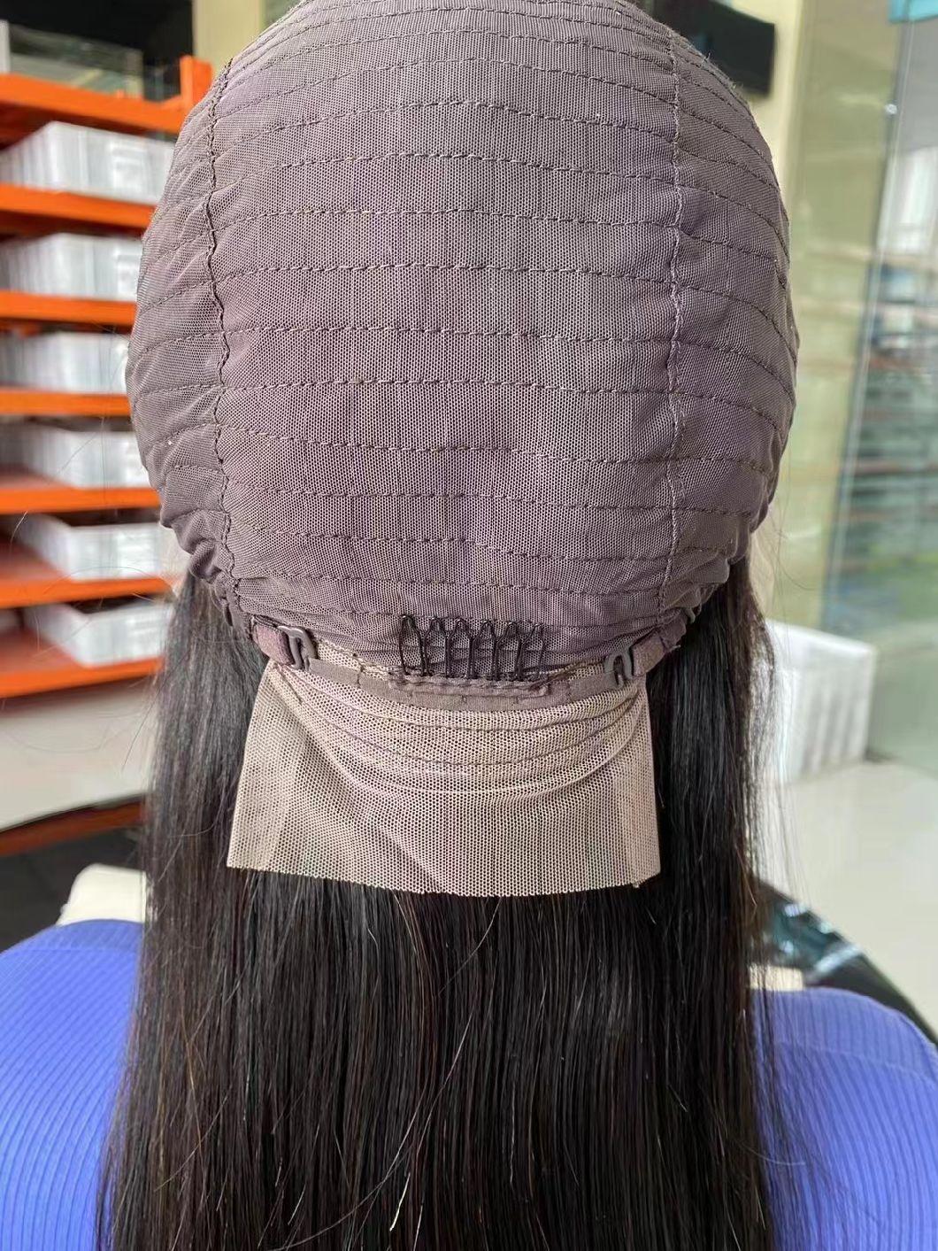 10A Straight HD Lace Front Wigs Human Hair 180% Density 13X4 Brazilian Straight Virgin Lace Frontal Wigs Human Hair Pre Plucked with Baby Hair