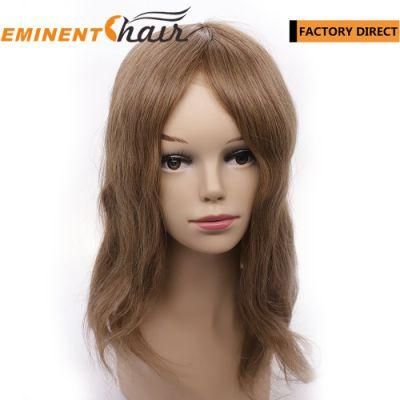 Lace Front Silk Top Remy Hair Women Hair Replacement/Women&prime; S Toupee