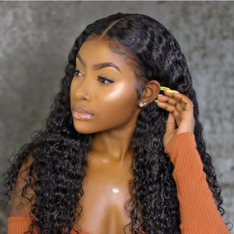 Kbeth Human Hair Wig for Black Women Girl Friend Gift Soft & Smooth Top Quality Cuticle Aligned Indian Curly Hair Wigs Product Exports Leading Manufacturers