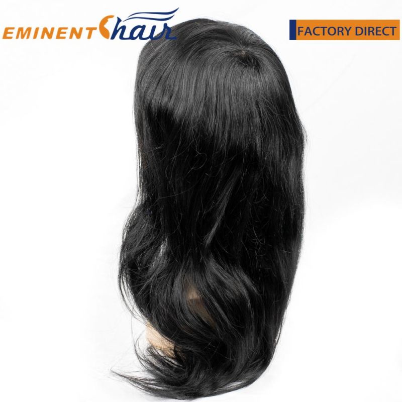 Custom Remy Hair Lace Front Mono Toupee for Women