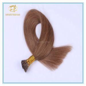 High Quality Customized Colored #30 Double Drawn I Tip Extension Hair with Whole Sale Price Ex-007