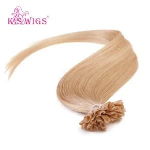 Nail Hair Extension Cambodian Virgin Keratin Human Hair