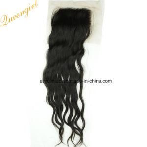 Hair Accessories Wavy Straight Curly 4X4 Top Lace Closure Peruvian Virgin Hair