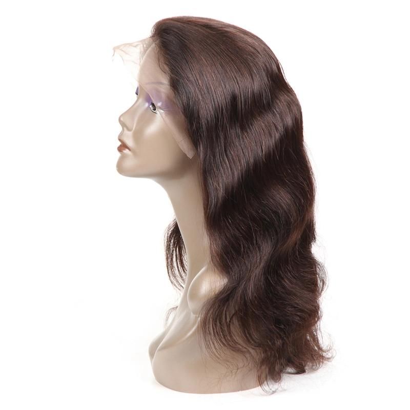 High Quality Natural Wavy 100% Indian Virgin Human Hair Wigs