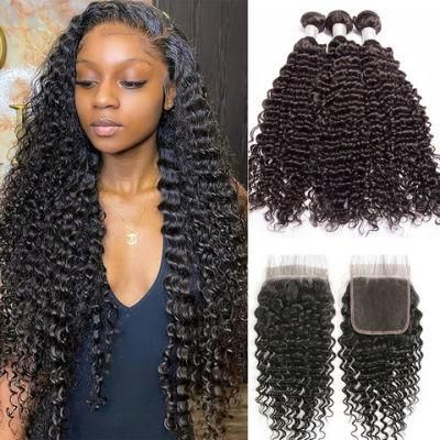 High Quality Raw Virgin Cuticle Aligned Hair Human Hair Kinky Weave Bundle for Black Women