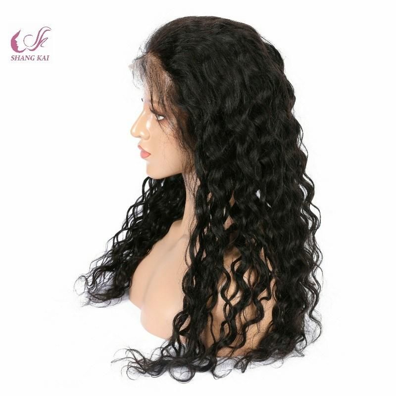 10A Grade Black Full Cuticle Aligned Lace Front Wig