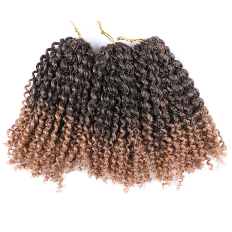 Marlybob Crochet Braiding Afro Kinky Curly Twist Braids Ombre Hair Extension