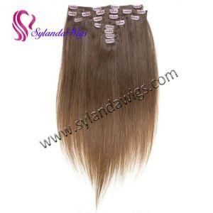 Sylandawigs 20 Inch Straight Clip in Human Hair Extension 10 PCS/Set with Free Shipping