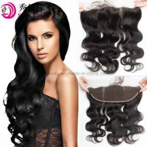 Wholesale Top Quality Body Wave Virgin Remy Brazilian Human Hair Extension Ear to Ear Full Lace Closure Frontals