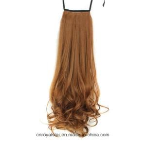 Top Quality Hot Sale Loose Wave Synthetic Ponytail Hair Extension