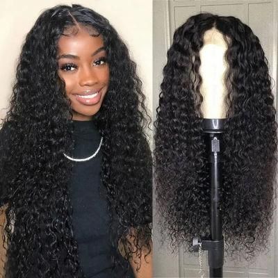 Wholesale 16-30 Inch Lace Front Human Hair Wig Jerry Curly Human Hair 13*4 Lace Front Wig