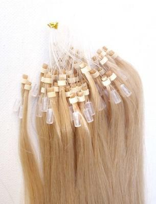 European Micro Ring Loop Hair Extension Remy Human Hair