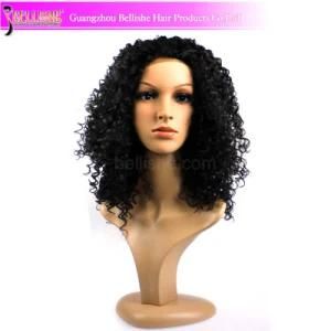 100% Brazilian Human Hair Kinky Curly Full Lace Wig