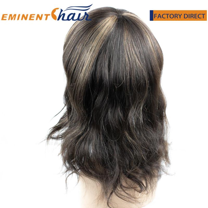 Custom Made Indian Hair Toupee Hair Replacement for Women