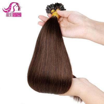 Fusion So Cap Quality Itakly Keratin with Flat /U-Tip, Flat-Shaped Pre-Bonded Remy Hair Extension