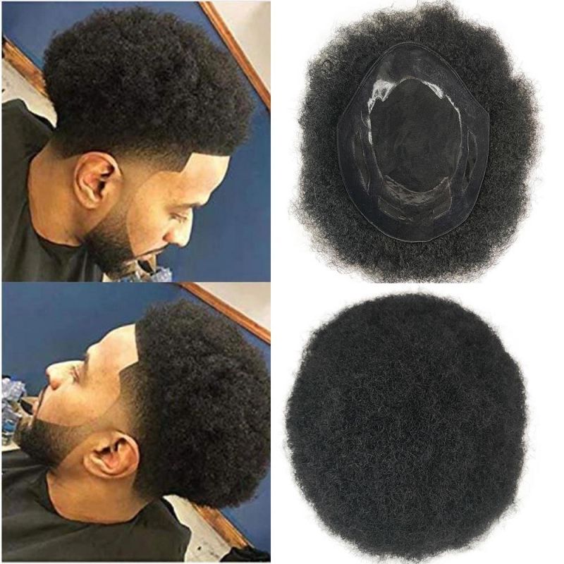 Kbeth Human Hair Wigs Afro Weave Balding Toupee Full HD Lace Mens Custom Accept Factory Design Unit 8X10 Inch Male Hair Wig for Handsame Men Wholesale Toupees