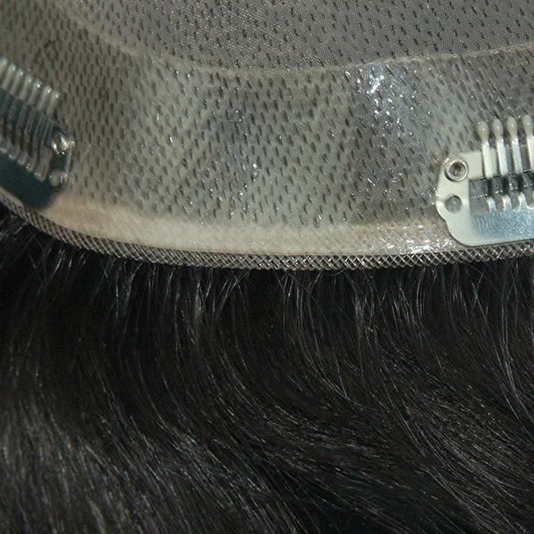 Lw363 Silk Mono Human Hair Wig