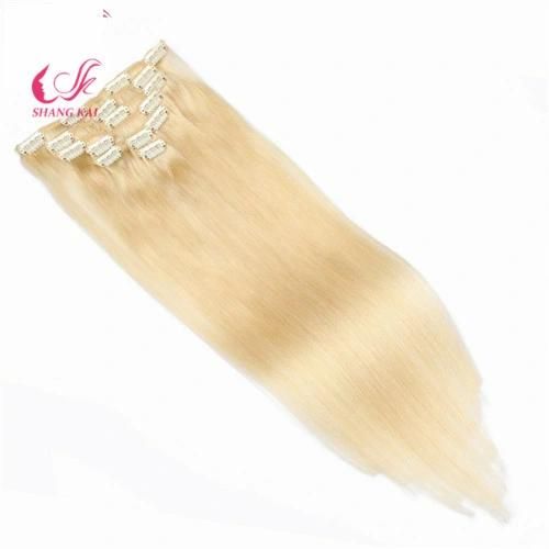 Brazilian Wholesale 100% Human Virgin Remy Clip in Hair Extension