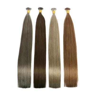 12A Virgin 100% Raw Kinky Straight Double Drawn I Tip Human Hair Extension