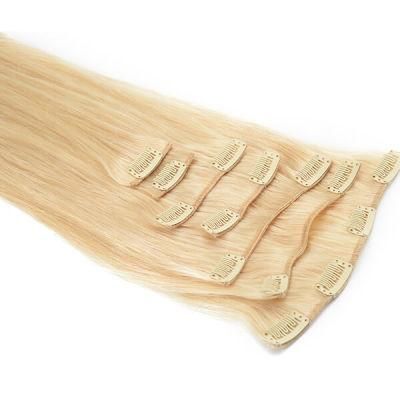 Chinese Remy Hair Blond Clip-in Hair Extension