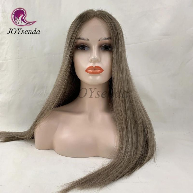Wholesale Swiss Lace Top Wig Hot Selling 100% European Human Hair Blonde Color Lace Top Jewish Wig Kosher Wigs Sheitle