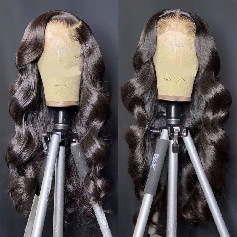 Natural Color Brazilian Human Hair 360 Lace Human Hair Wig