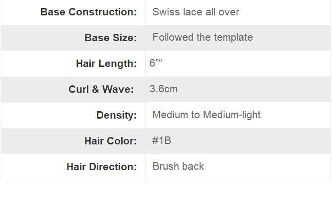 Luxury Full Swiss Lace Toupee Wigs for Men - High Quality Extra Comfort