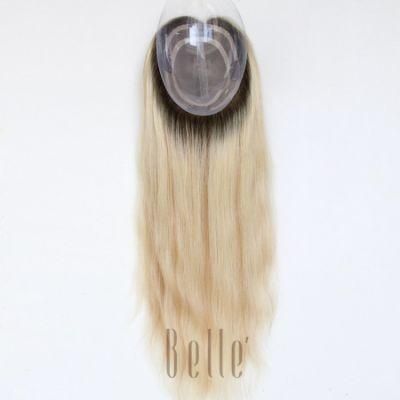 Factory Price 100% Virgin Human Hair Full Cuticle Hair Topper