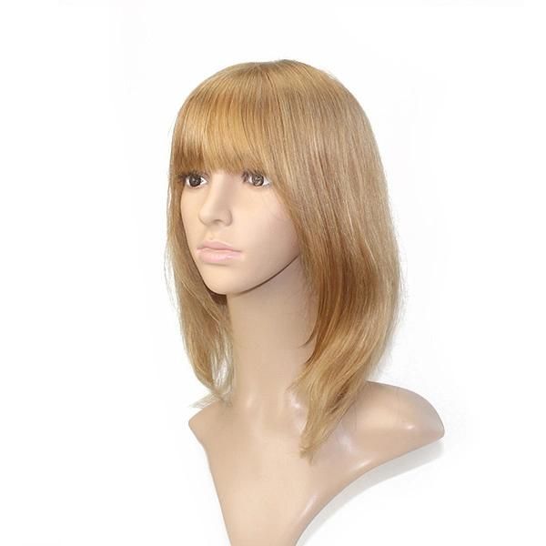 Mono Base Natural Female Toupee for Women
