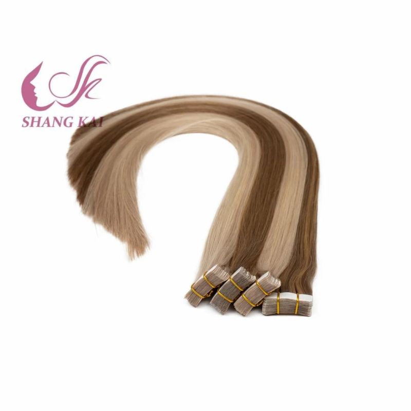 Top Quality Tape Hair Extension Wholesale Virgin Hair Vendors Factory