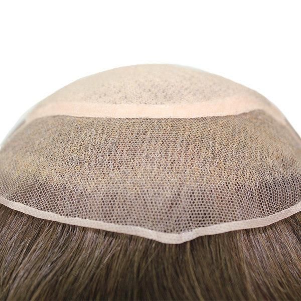 Lw3035 Silk Top Base Lace Front Hair Toupee