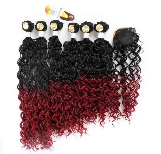 Colors Available One Pack 3 Pieces 8 Inch Water Wave Curls Synthetic Hair